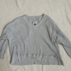 American Eagle Outfitters Light Gray sweater